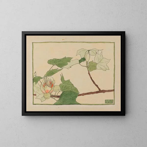 Tulipier - Hannah Borger Overbeck — framed artwork on a wall