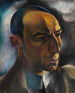 Portret van de kunsthandelaar Alfred Flechtheim - Hanns Bolz — weergave van het kunstwerk