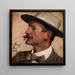 Hans Gyde Petersen - Peder Severin Krøyer — ingelijst kunstwerk aan de muur