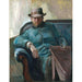 Reproductie van het schilderij Hans Jæger - Edvard Munch
