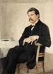 Portrait Painting of Albert Schweitzer - Hans Adolf Bühler — artwork view