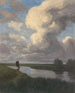 Bateau de tourbe sur la Hamme - Hans am Ende — weergave van het kunstwerk