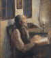 De oude man bij de melaatse - Hans Andersen Brendekilde — weergave van het kunstwerk