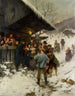 Een kerstlied in Luzern - Hans Bachmann — weergave van het kunstwerk