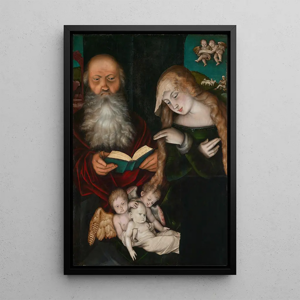 Nativité - Hans Baldung — ingelijst kunstwerk aan de muur