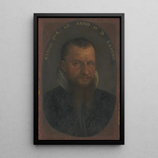 Hans Bock the Elder - Brustbildnis eines brtigen Mannes im Oval.webp