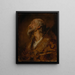 portret in bust van een bisschop - Hans Canon — ingelijst kunstwerk aan de muur