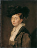 Portret van een dame - Hans Canon — weergave van het kunstwerk