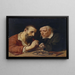 La Salamandre - Hans Canon — ingelijst kunstwerk aan de muur