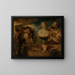 La vendange - Hans Canon — ingelijst kunstwerk aan de muur