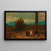 Farmyard - Hans Canon — framed artwork on a wall