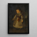 Portrait d'enfant Gronichte Hans Canons - Hans Canon — ingelijst kunstwerk aan de muur