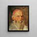 Studie van het hoofd van de Loge Johannis - Hans Canon — ingelijst kunstwerk aan de muur