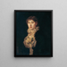 Maria Baronne von Zehmen - Hans Canon — ingelijst kunstwerk aan de muur