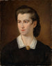 Portret van een jonge vrouw - Hans Canon — weergave van het kunstwerk