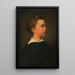 Portret van een jongen - Hans Canon — ingelijst kunstwerk aan de muur