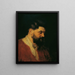 Zeemansschilderij van de Noordpoolexpeditie - Hans Canon — ingelijst kunstwerk aan de muur