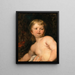L'Enfant Jésus - Hans Canon — ingelijst kunstwerk aan de muur