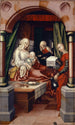 Nativity of the Virgin - Hans Fries — artwork view