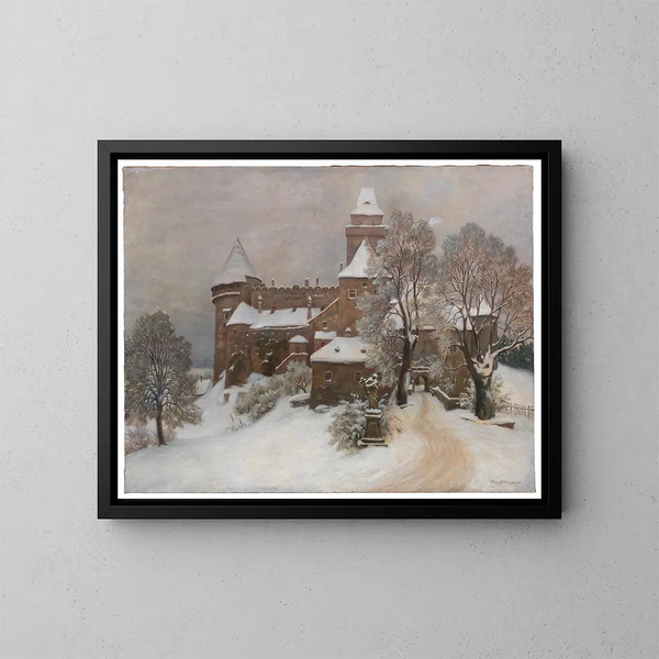 Château de Heidenreichstein - Hans Götzinger — framed artwork on a wall