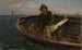 Vissersboot op Rügen - Hans Gude — weergave van het kunstwerk