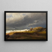 Noordelijk kustlandschap - Hans Gude — ingelijst kunstwerk aan de muur
