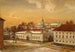 L'École d'équitation au château d'Akershus - Hans Gude — weergave van het kunstwerk