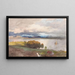 Vue du fjord de Molde - Hans Gude — ingelijst kunstwerk aan de muur