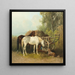 Dromerige jonge herder - Hans Haag — ingelijst kunstwerk aan de muur