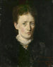 portret van Karen Marie Bützmann - Hans Heyerdahl — weergave van het kunstwerk