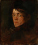 Portret van de schilder Eilif Peterssen - Hans Heyerdahl — weergave van het kunstwerk