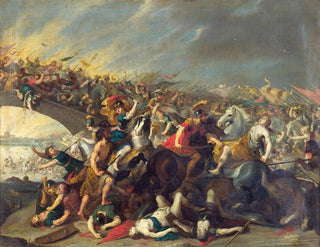 Hans Jordaens the Elder - Fight with Amazons.webp