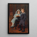 Brothers and Sisters - Hans Larwin — framed artwork on a wall