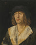 Portret van een man - Hans Leonhard Schäufelein — weergave van het kunstwerk