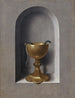 van het Calice van Sint Johannes de Evangelist achterzijde - Hans Memling — weergave van het kunstwerk