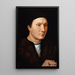 Portret van een onbekende man - Hans Memling — ingelijst kunstwerk aan de muur