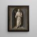 Sint-Antonius van Padua - Hans Memling — ingelijst kunstwerk aan de muur