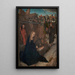 L'Adoratie der wijzen - Hans Memling — ingelijst kunstwerk aan de muur