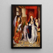 L'Annonciation - Hans Memling — ingelijst kunstwerk aan de muur
