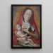 Maagd met Kind - Hans Memling — ingelijst kunstwerk aan de muur