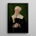 Portret van een dame - Hans Mielich — ingelijst kunstwerk aan de muur