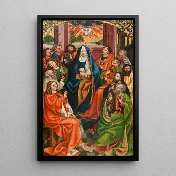 Descente du Saint-Esprit - Hans Raphon — ingelijst kunstwerk aan de muur
