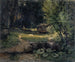 Binnen in een bos - Hans Sandreuter — weergave van het kunstwerk