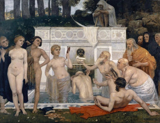 La Fontaine de jouvence - Hans Sandreuter — weergave van het kunstwerk