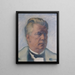 L'architecte Franz Matuschek - Hans Schachinger — ingelijst kunstwerk aan de muur