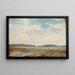 Landschapschilderij aan de waterkant - Hans Schleich — ingelijst kunstwerk aan de muur