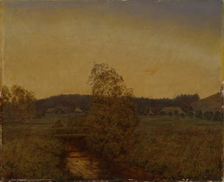 L' étoile du soir - Hans Thoma — weergave van het kunstwerk