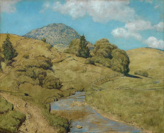 De zegen bij Bernau - Hans Thoma — weergave van het kunstwerk