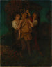 De beroemde Pan - Hans Thoma — weergave van het kunstwerk