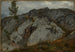 Rocky blocks with small firs - Hans Thoma — artwork view